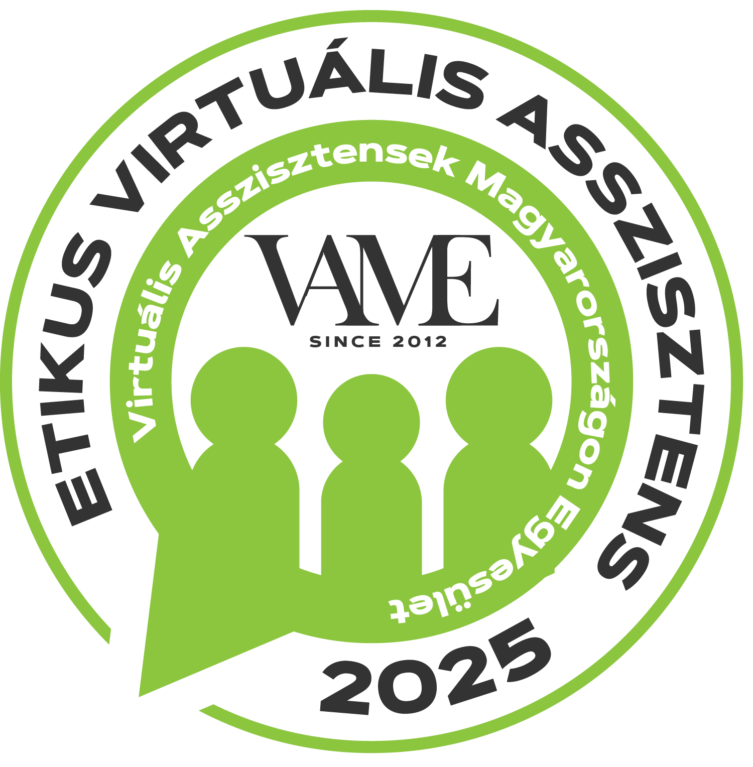 Etikus Virtuális Asszisztens 2025 logó